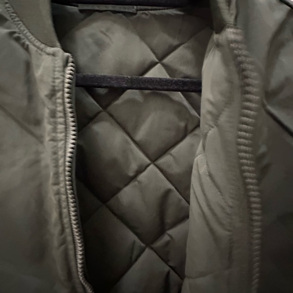 Frank and Oak reversible bomber in olive - Picture 2 of 7